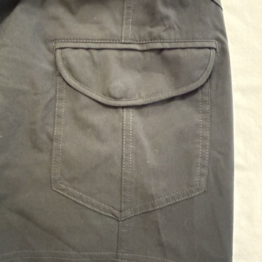 KÜHL Freeflex 10" inseam Cargo Shorts Womens size 8 Black Hiking/Camping Stretch - Picture 5 of 13